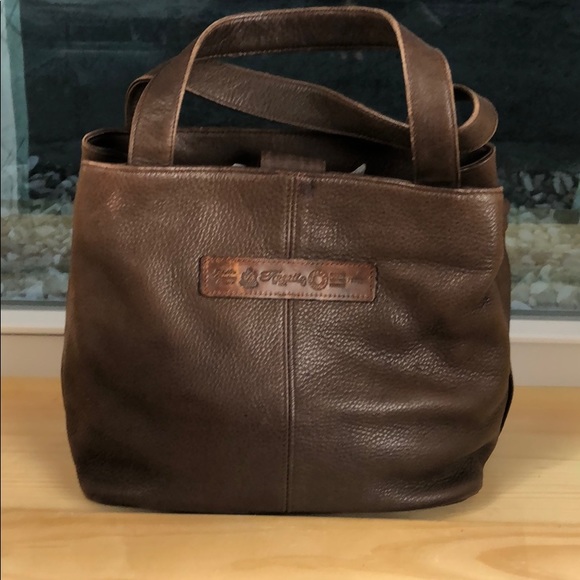 Vintage fossil bag purse leather key shoulder - Picture 5 of 7